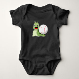 Body Para Bebé Béisbol de caracol Bate de béisbol
