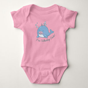 Body Para Bebé Bella ballena Cumpleaños de bebé Ballena Bella niñ