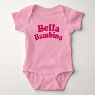 Body Para Bebé Bella Bambina