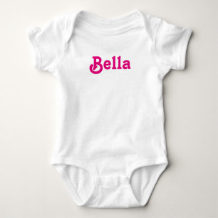 Body Para Bebé Bella de ropa