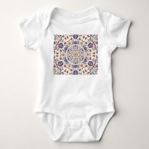 Body Para Bebé Belleza de Mandala: colorido mosaico cultural