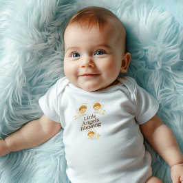 Body Para Bebé Bendición de los Ángeles - Bodysuit para Bebé | Ba