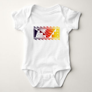 Body Para Bebé Bendiciones Hermosas - Negro/Amarillo/Rojo -