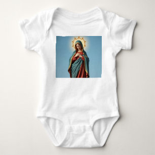 Body Para Bebé Bendita Virgen María Jumper Bebé