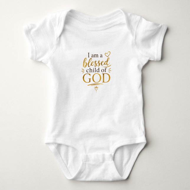 Body Para Bebé Bendito hijo de Dios  (Anverso)