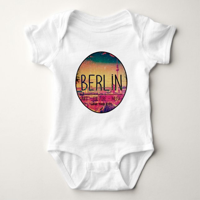 Body Para Bebé Berlín (Anverso)