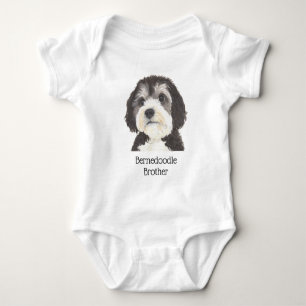 Body Para Bebé Bernedoodle personalizable
