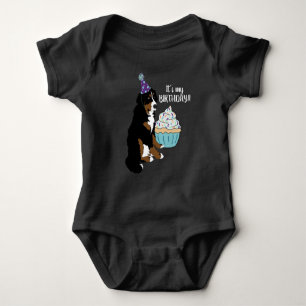 Body Para Bebé Bernese Mountain Dog Kids Birday