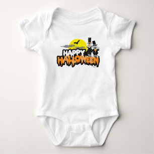 Body Para Bebé Bert y Ernie   Feliz Halloween