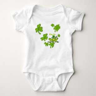 Body Para Bebé Bésame Rana Irlandesa Shamrock Babies