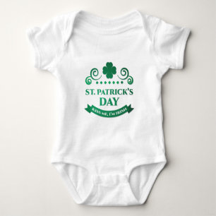 Body Para Bebé bésame, soy irlandés.