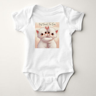 Body Para Bebé Best Friends Forever Baby Bodysuit - Two Cute Hugg