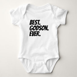 Body Para Bebé Best Godson Ever