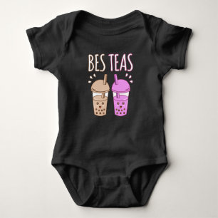 Body Para Bebé Besteas Burbble Boba Kawaii Tea Graphic