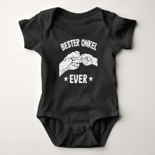 Body Para Bebé Bester Onkel siempre Faustgruß Lustie Fausto
