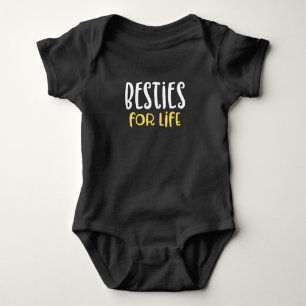 Body Para Bebé Besties por la vida.