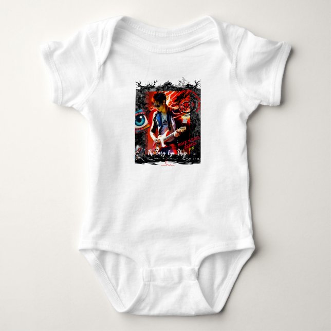 Body Para Bebé Bib de bebé TLES Rocker (Anverso)