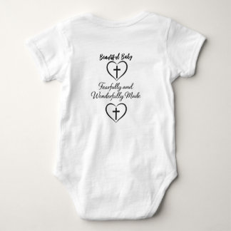 Body Para Bebé Bible Verse Custom Baby Bodysuit 