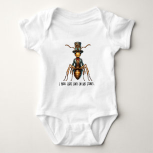 Body Para Bebé Bicho Steampunk - Puede que tenga hormigas en mis