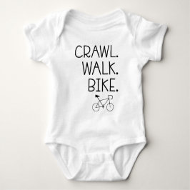 Body Para Bebé Bicicleta Crawl Walk - Bicicleta Cute - Baking
