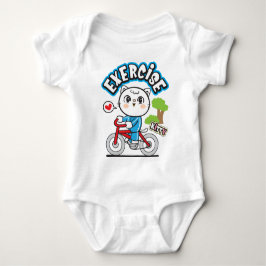 Body Para Bebé Bicicleta para gato
