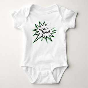 Body Para Bebé ¡Bickety-Bam! ¡Estilo frenético de Wolvie!
