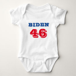 Body Para Bebé Biden 46 estilo colegiado