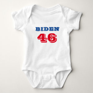 Body Para Bebé Biden 46 estilo colegiado