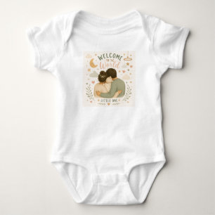 Body Para Bebé Bienvenido al diseño de amor familiar de recién na