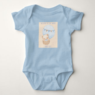 Body Para Bebé Bienvenido al mundo bebé niño