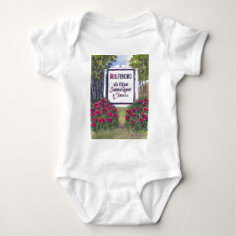 Body Para Bebé Bienvenidos al Rótulo Wolfeboro NH