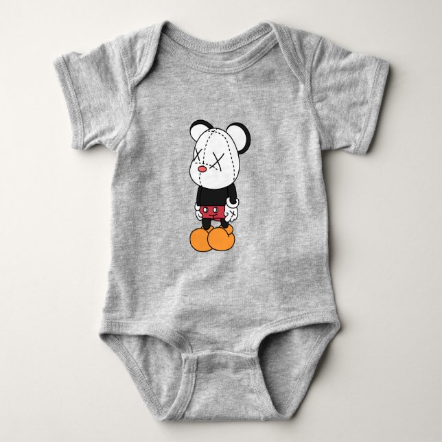 Body Para Bebé Big black-eared mouse (Anverso)