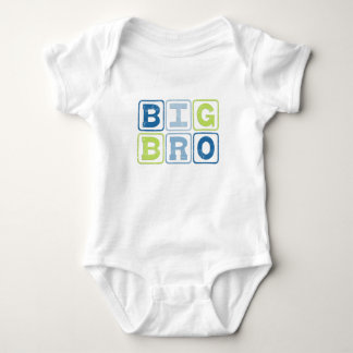 BODY PARA BEBÉ BIG BRO OUTLINE BLOCKS