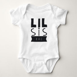 Body Para Bebé Big Sis & Lil Sis set