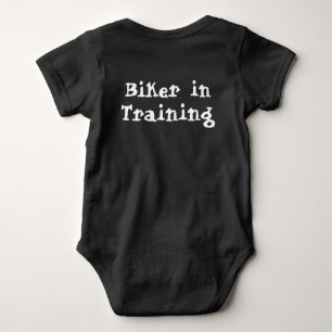 Body Para Bebé Biker in training