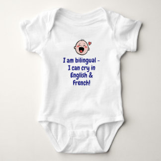 Body Para Bebé Bilingual Baby, Funny Gift Baby