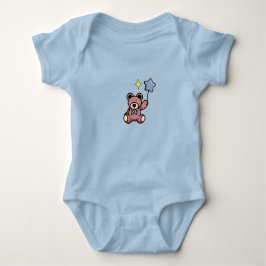 Body Para Bebé Birthday Boy Teddy Bear