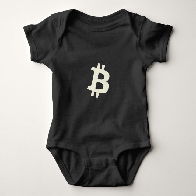 Body Para Bebé Bitcoin Estándar ₿ (Anverso)