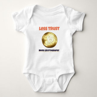 Body Para Bebé Bitcoin less trust Baby Strampler