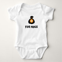 Bitcoin para abrazos Baby Bodysuit