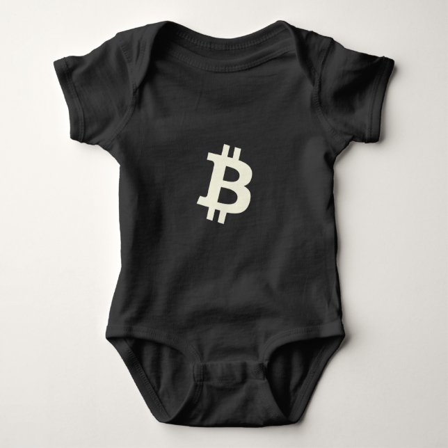Body Para Bebé Bitcoin Standard ₿ (Anverso)