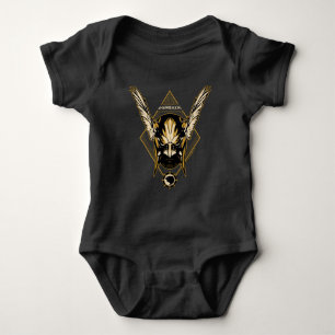 Body Para Bebé Black Adam   Hawkman Helmet Graphic