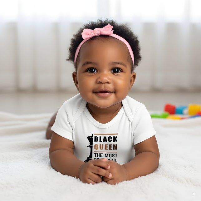 Body Para Bebé Black Queen La Pieza Más Poderosa Del Juego 2 (Subido por el creador)