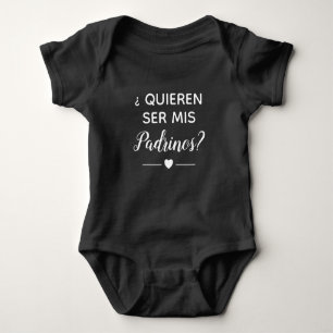 Body Para Bebé Black quiere ser mis padres