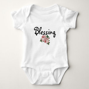 Body Para Bebé Blessing Floral Tutu Bodysuit