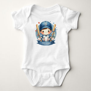 Body Para Bebé Bliss Baby Boy Invitación Baby Shower
