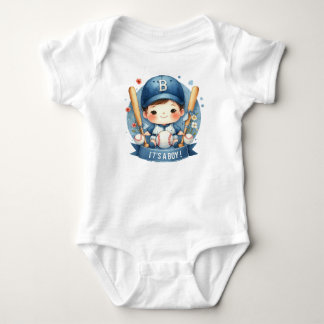 Body Para Bebé Bliss Baby Boy Invitación Baby Shower