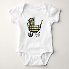 Body Para Bebé Blocks Stroller Baby Bodysuit