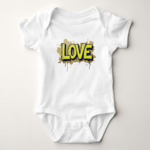 Body Para Bebé Bloom de amor urbano