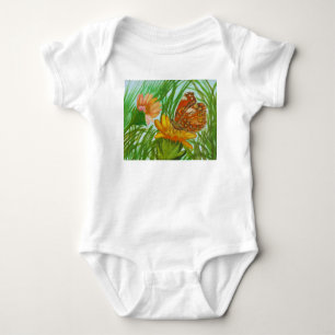 Body Para Bebé Blooming flower garden